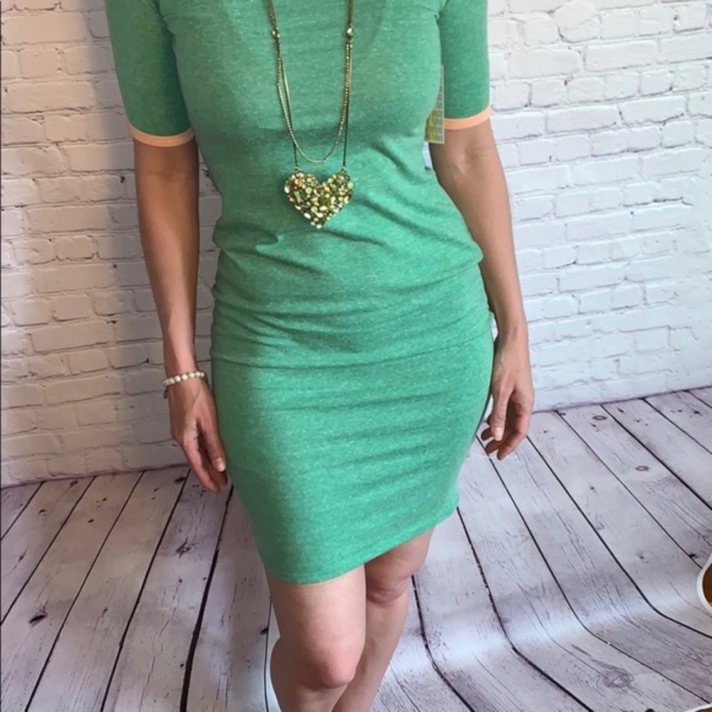 SOFT T-Shirt sheath dress knee length form fit XXS - Picture 3 of 6